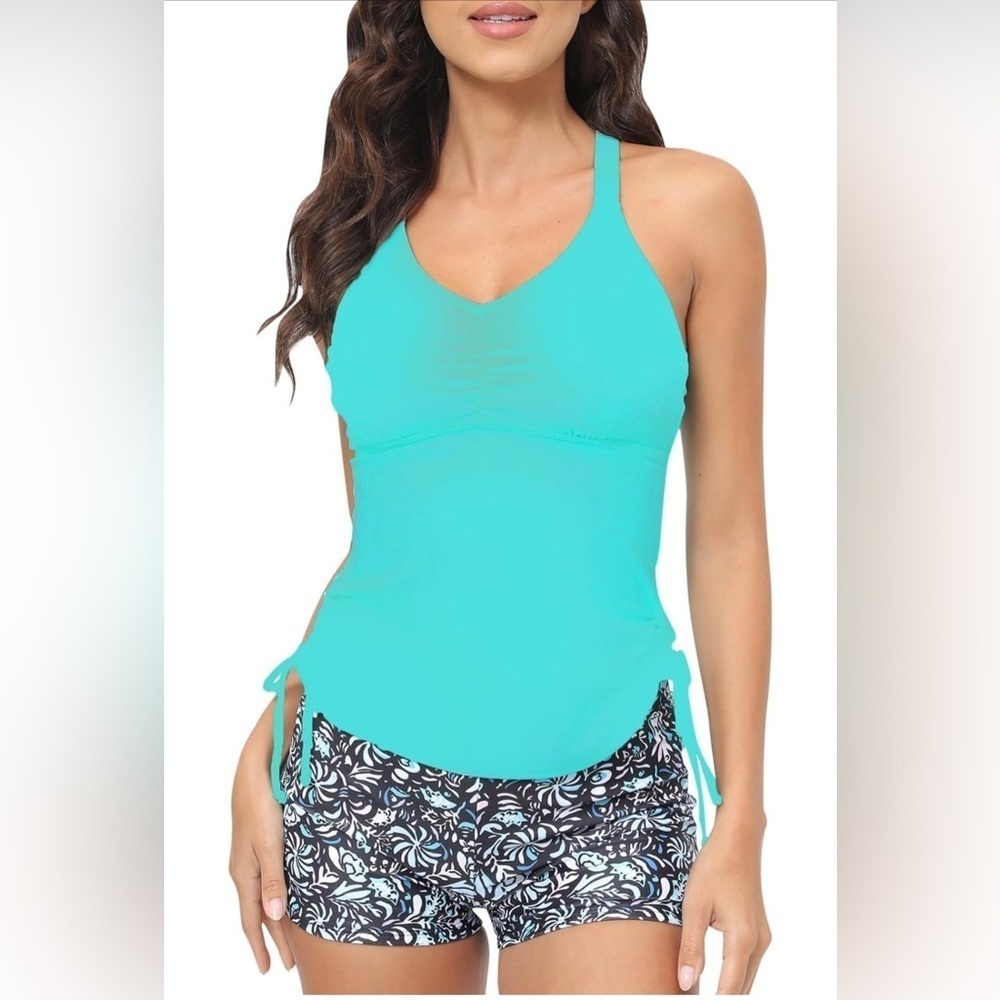 Aqua Tankini Top bikini set